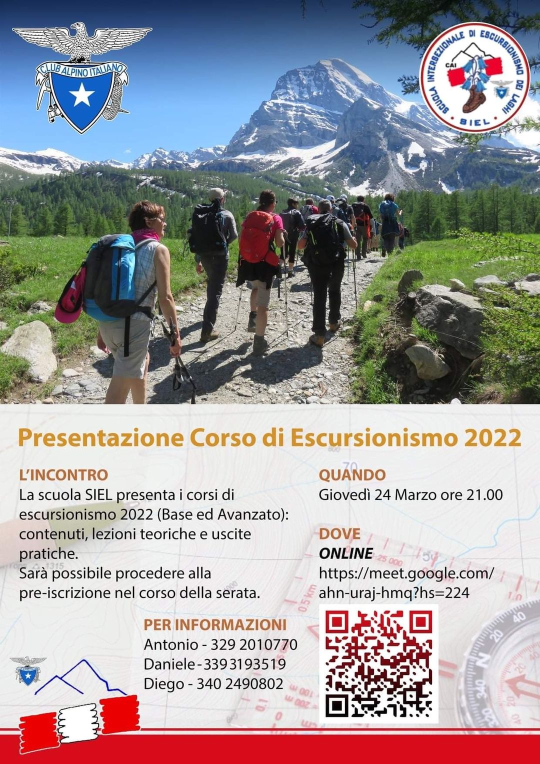 Presentazione Corso di Escursionismo 2022